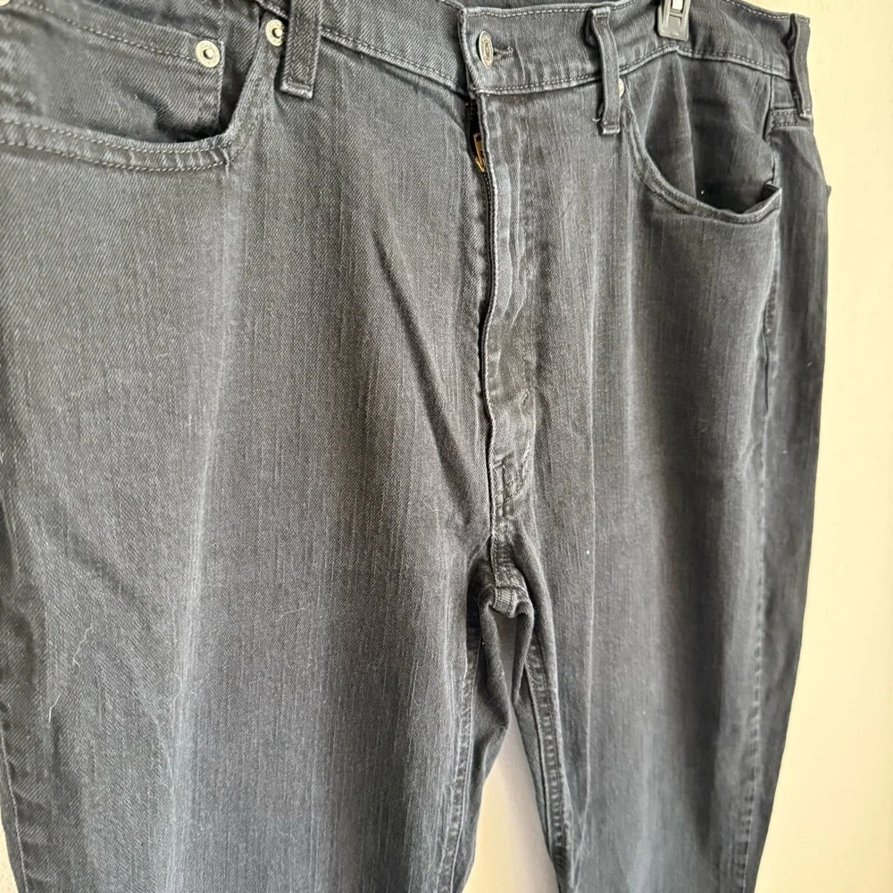 Men’s 38x32 Black Levi Straus Casual Normcore Everyday Denim Straight Leg Pants